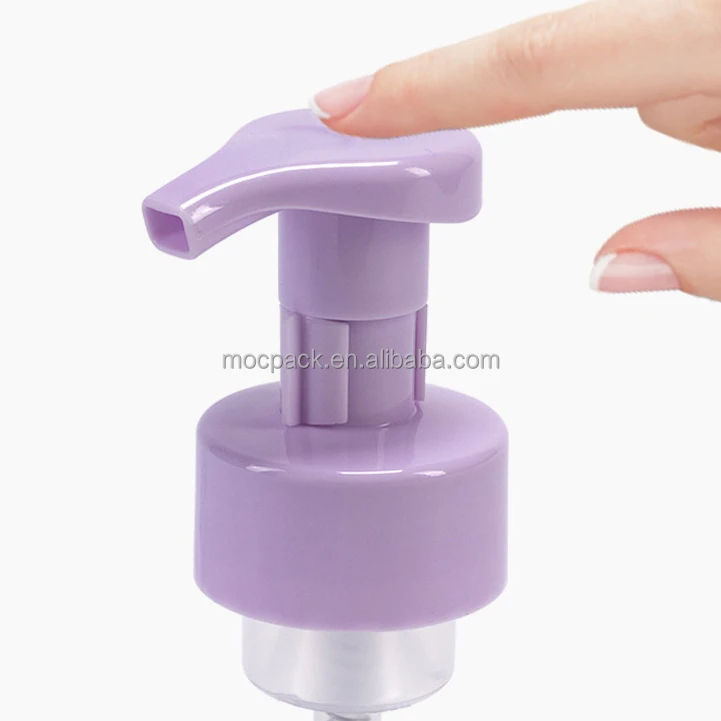 410 pp plastic press pump foam pump head face cleaning mousse bubble hand sanitizer-29