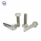 Titanium Din Grade 5 Titanium DIN 933 Hex Bolt Set Screws