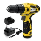 GreatStar Cordless Screwdriver Set Drill Bit Set 12V Torque Power Drill With Case And 24 Accessories