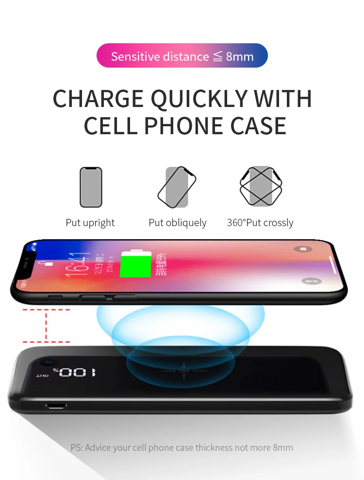 High Quality Cordless Power Bank Charger