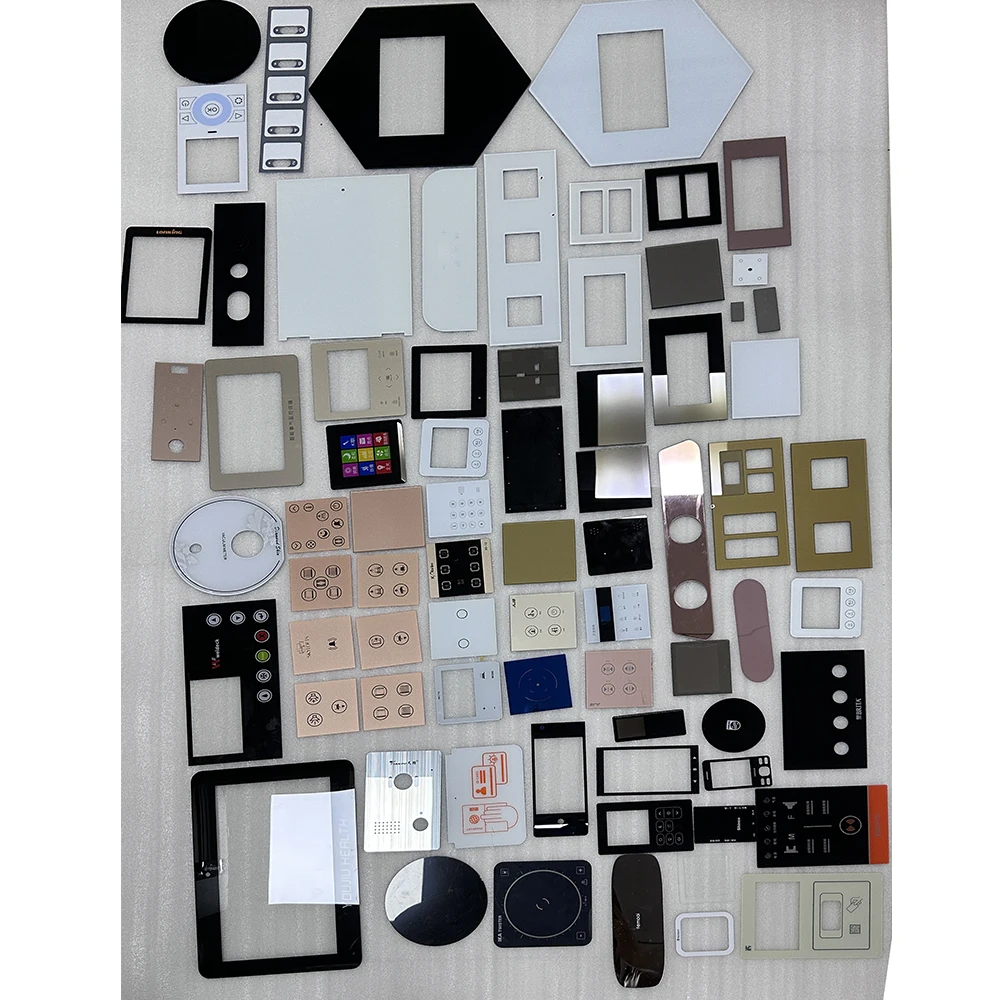 OEM Electronic Silk Printed Tempered Toughened Glass Gorilla Glass TouchPanel Window Glass Cover Lens