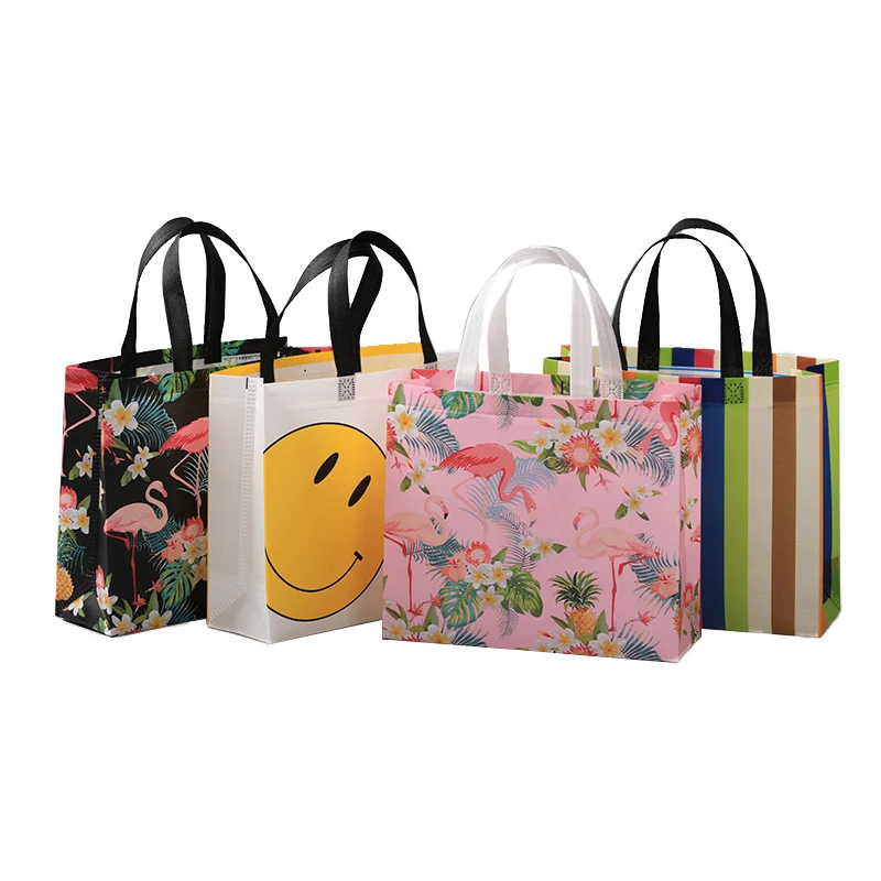 Cheap Promotional Custom Shopping Non Woven Bag With Print Logo supplier