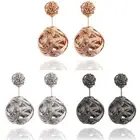 Stainless Steel Ear Nails New Piercing Jewelry Stainless Steel Ear Bone Nails Screw Stud Earrings Round Women's Earrings