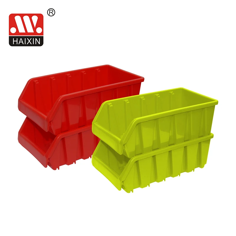 HAIXIN Wholesale High Quality Plastic Storage Bins Stackable Plastic Boxes