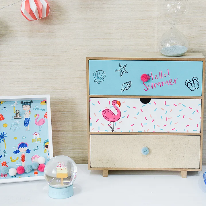 small storage drawers for desk