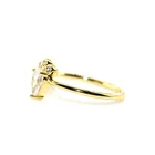 14k Real Solid Gold Wholesale Original Simplicity Rings 14k Micro Trendy Real Solid Gold Ring