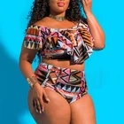 Bikini Julysand Plus Size Bikini Color Changing Colorful Hot Plus Sexy Floral Print Bikini