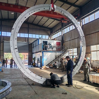 China Custom High Process Precision large turntable slewing bearing ring gear Swing Bearing