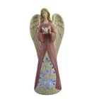 Wings Resin Custom Design Elegant Palm Fairy Angel Wings Figurine Gift With LED Light