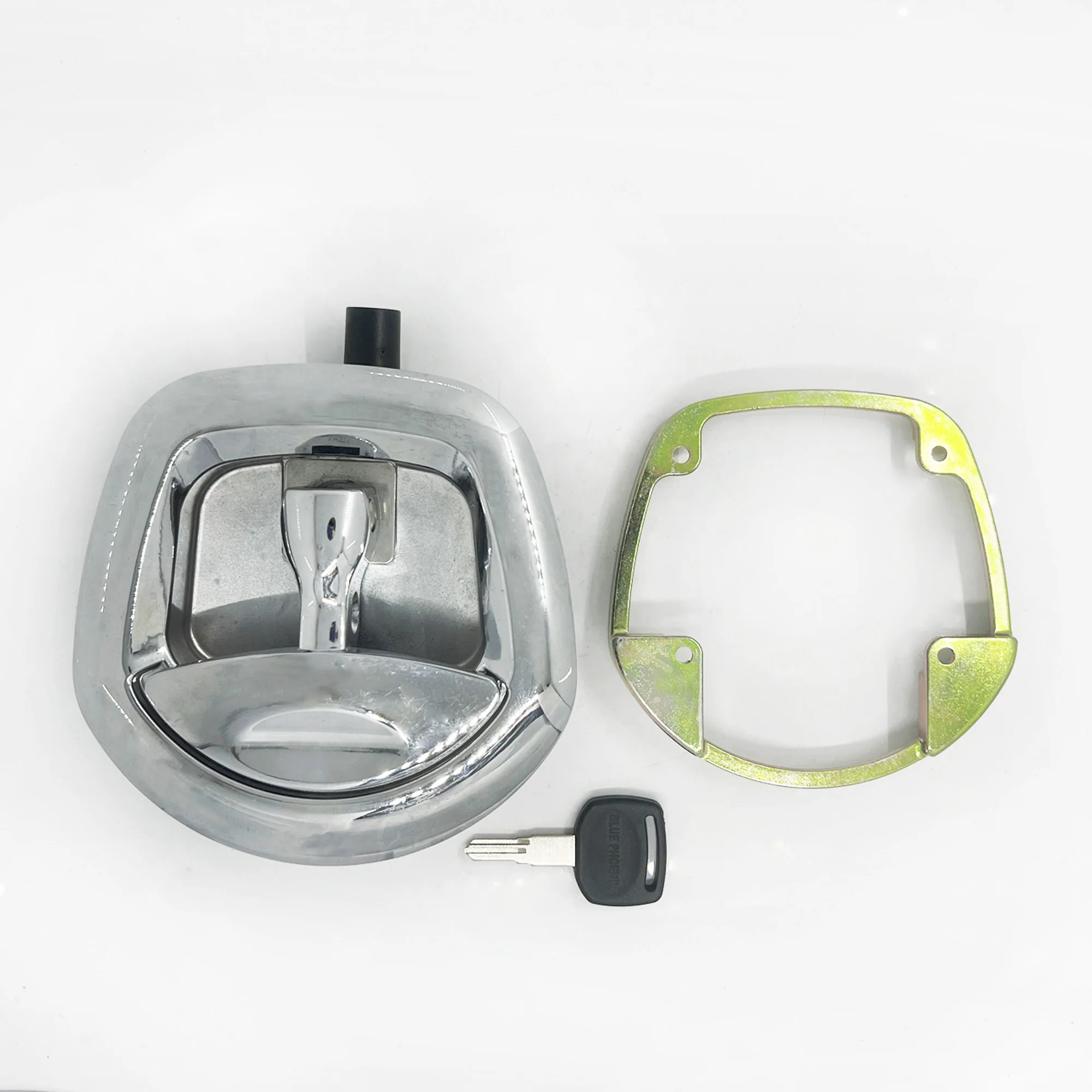 Chroming Zinc Alloy Door Safety Locks Compressed T Handle Latches Caravans Toolbox Truck Car Trailers Whale Tail Lock manufacture