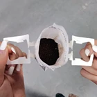 Drip Coffee Machine Fully Automatic Non Woven Disposable Drip Hanging Ear Coffee Filter Bag Packing Machine