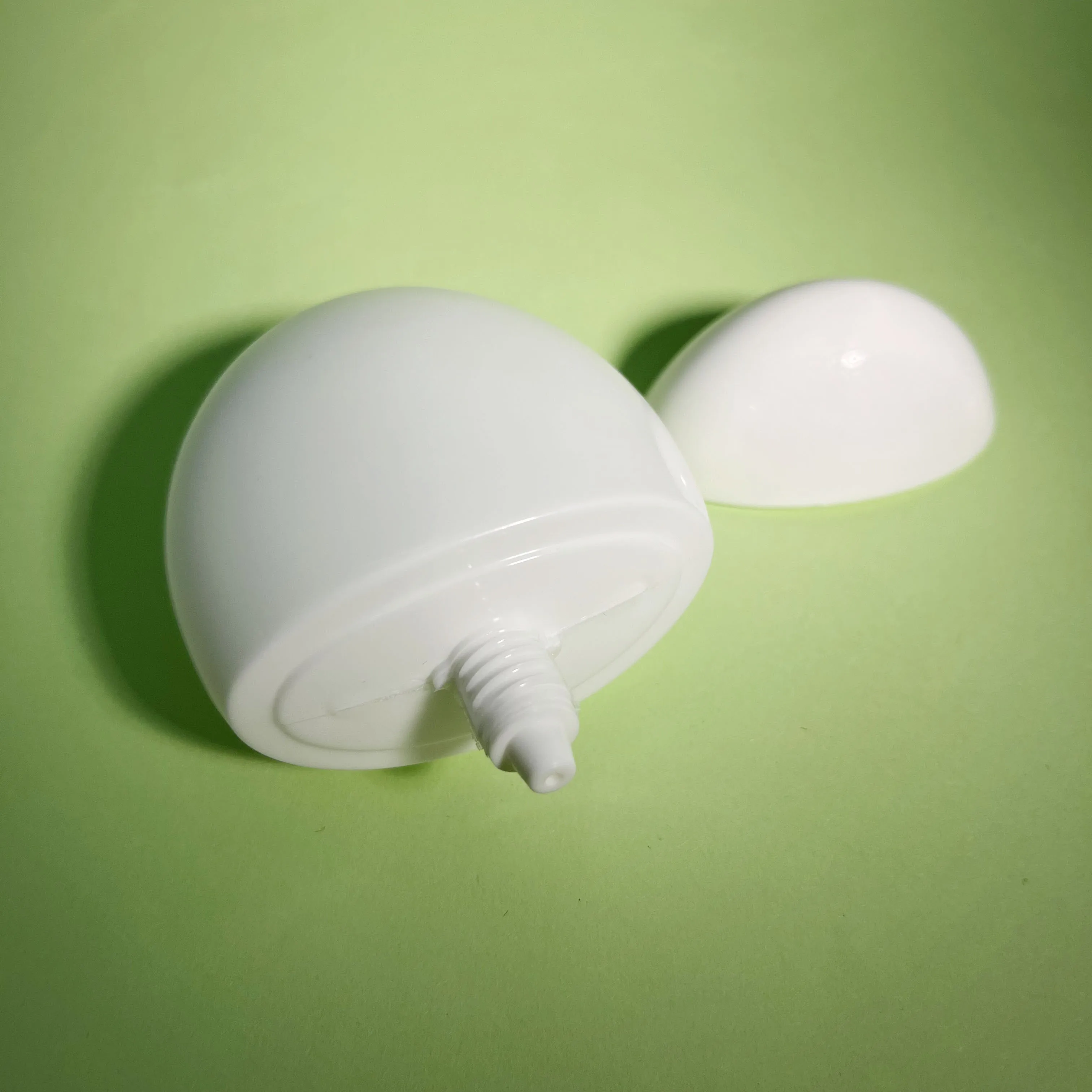 product 50ml hot sale egg shaped sunscreen bottle plastic hand cream bottle white cosmetic plastic empty bottle-26