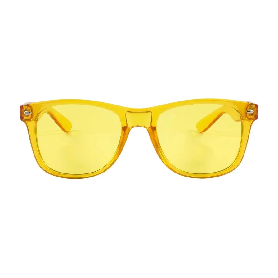 yellow color therapy glasses