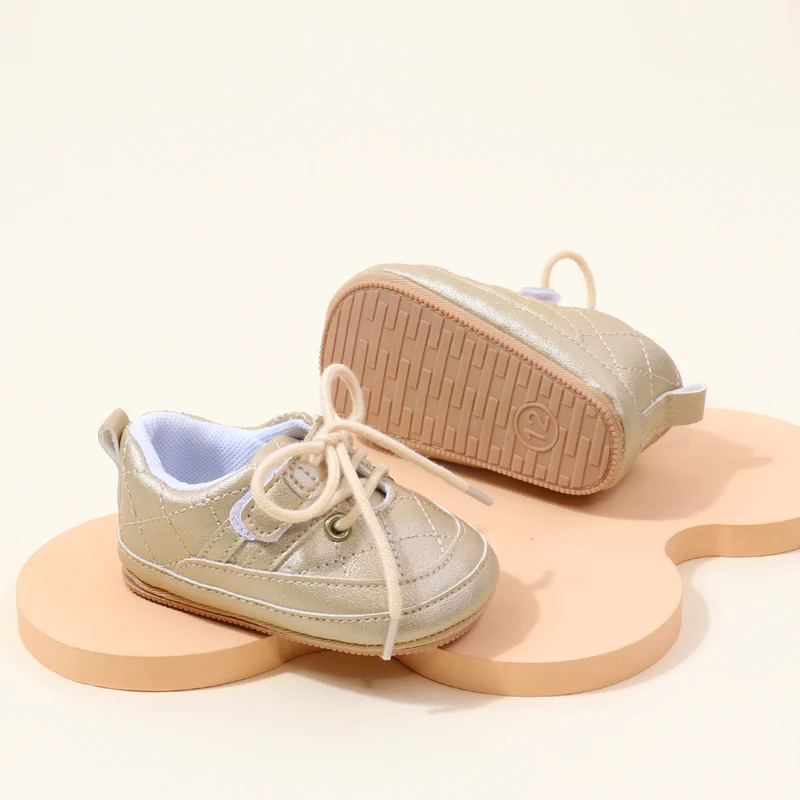 Hot Selling Toddler Baby Sport Shoes Soft TPR Outsole Prewalkers Autumn Season Light Weight Anti-Slip Features for Boys Walking factory