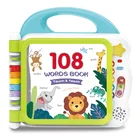 Early Education Children Intelligent Learning Machine 108 Words Book With 3 Learning Modes Activity Sound Book