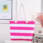 Bags 2021 Hot-sell Women Tote Handbag Set Casual Hemp Rope Beach Bags