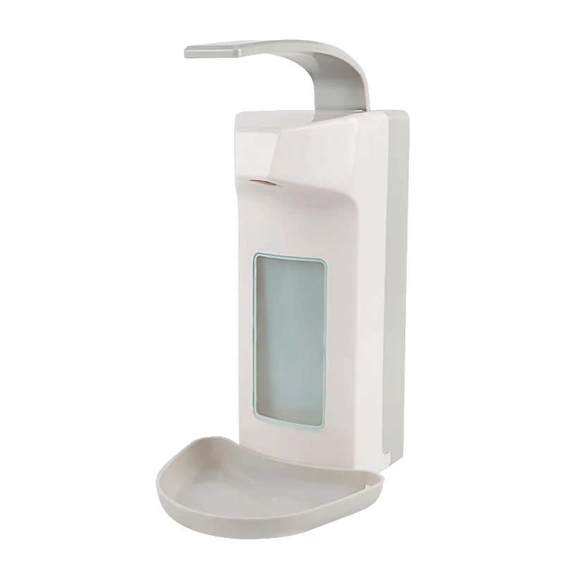 Customized High-quality ABS Elbow Dispenser, Elbow Press Soap Dispenser Wall Mounted & Elbow Soap Dispenser Stainless Steel Pump