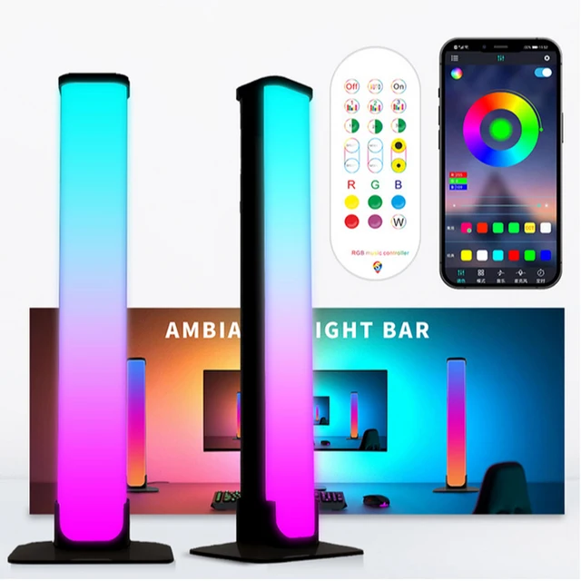 LED Pickup Light Gaming Music Ambient Light RGB USB Desktop Rhythm APP Remote Control Smart Home Lights