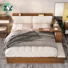 Bedroom Furniture Set Modern Bedroom Furniture Set Upholstered Storage Big Size Plywood Bed Frame Modern Furniture