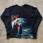 Oem Wholesale Custom Logo Mens Long Sleeve Blank Hoodie Quantity Print OEM Customized Tapestry Sweater Hoodie