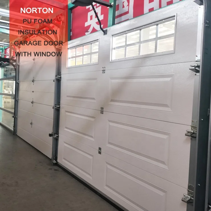 product modern automatic sectional sliding garage doors for villas-57