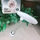 Rotating Rechargeable 10x Makeup Rechargeable Suction Mirror Led Makeup Mirror With Light