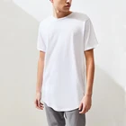 100% 2021Wholesale High Quality 100% Cotton Scallop T-Shirt Logo Custom Printed Men's T Shirt