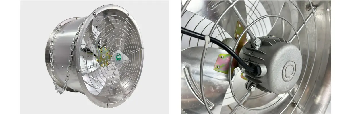 Hanging Exhaust Fan, 500mm, Stainless, Steel - detail 10