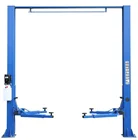 2 Post Car Car Post Lift Universal Mechanical Low Level Gantry 2 Post Car Lift For Sale 3.5 Ton