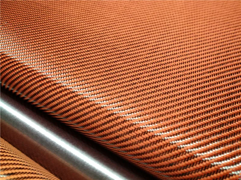 Colorful Carbon Fiber Fabric Flame Retardant Woven Durable for Car Outdoor Use Colorful Carbon Fiber Fabric Flame Retardant Woven Durable for Car Outdoor Use