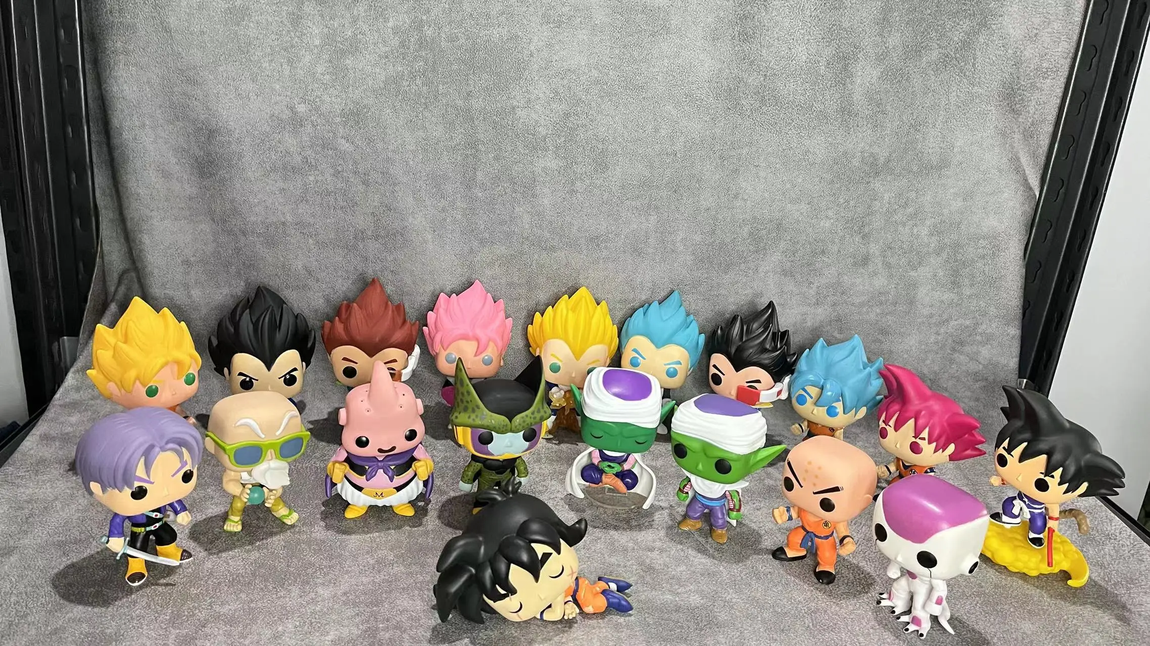 2023 New 10cm 4 Inch Funkoed Pops Dragons Ball Z Goku Vegeta Buu Model