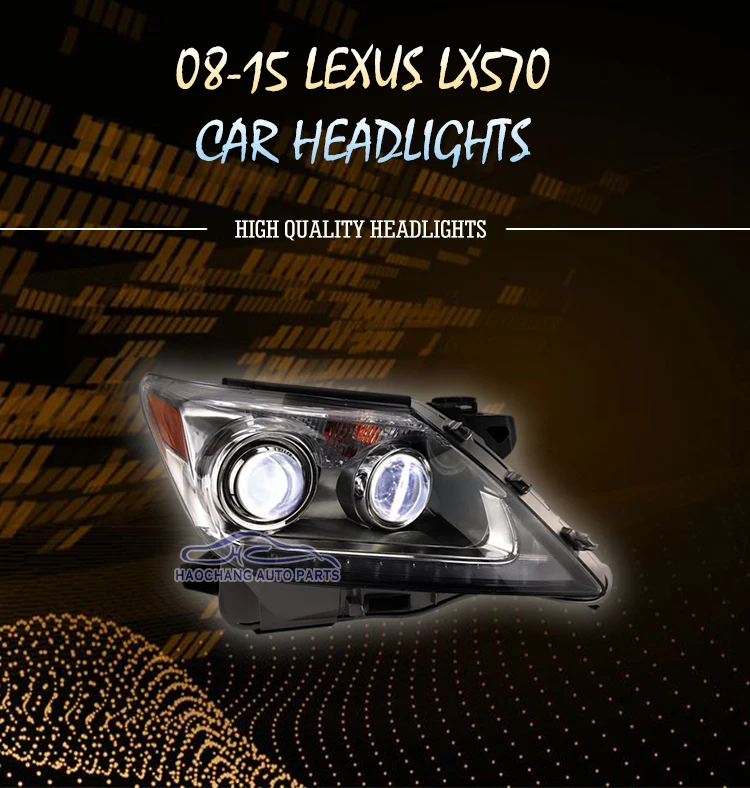 Headlights For Lexus Lx570 Lx470 Headlight Assembly 20122015 Led
