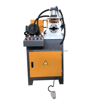 Fully automatic double-head chamfering machine/round tube and round bar chamfering machine/stainless steel deburring groove