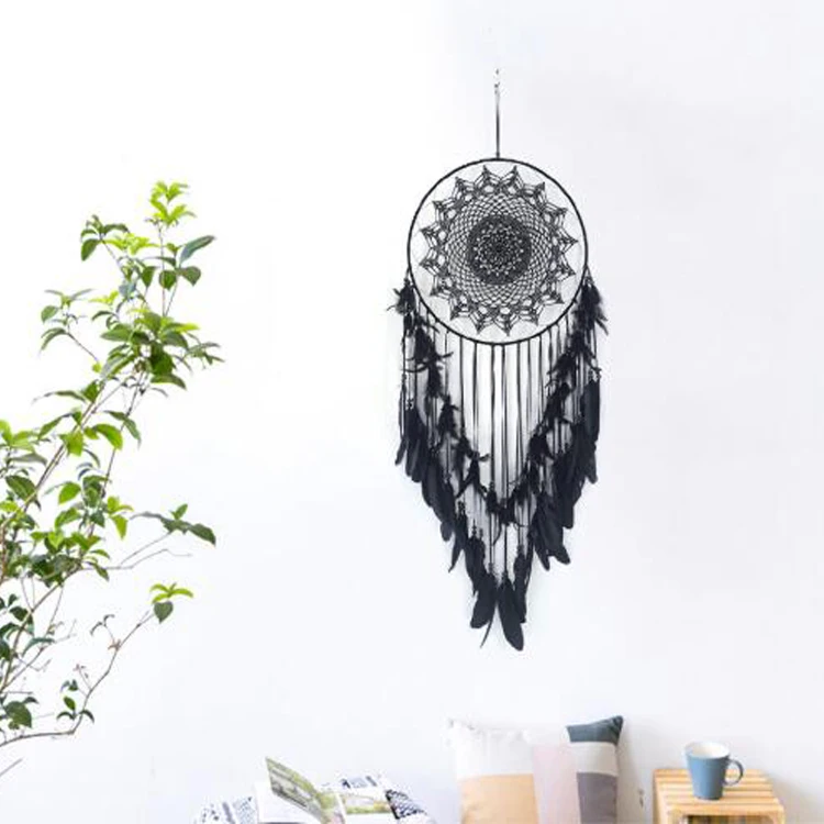 Black Larryhot Black Craft Feathers Bulk 240pcs 6 Style Mixed Natural Feathers for Wedding Home Party Dream Catcher Supplies and DIY Crafts 