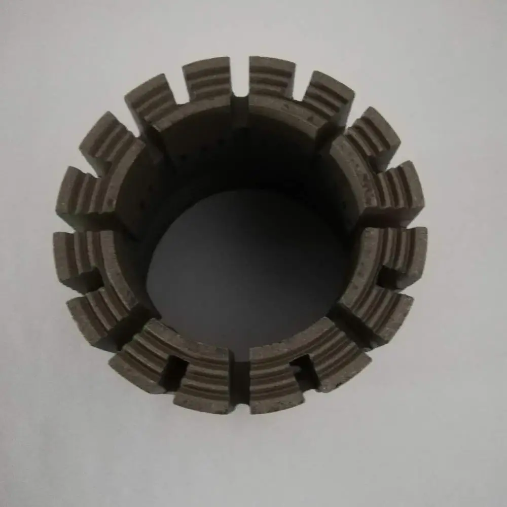 HQ impregnated diamond core drill bit for water well drilling