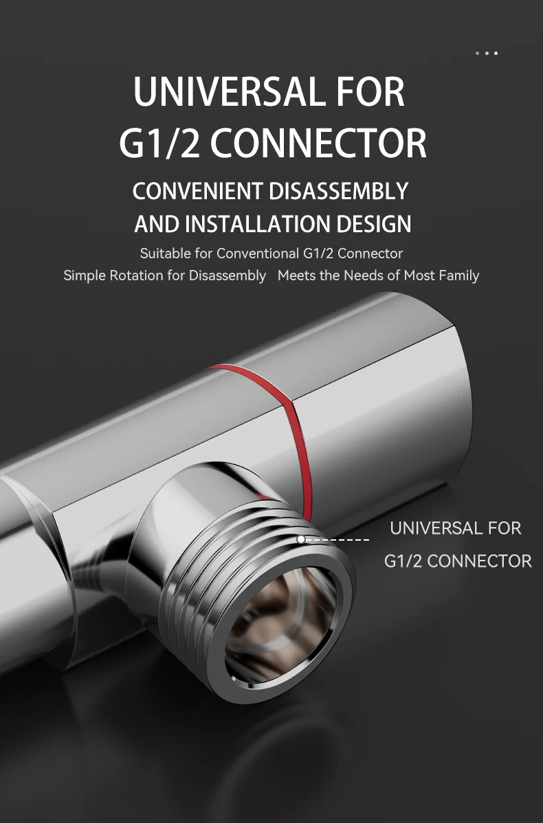 Factory Oem Commercial Price 1/2 Angle Valve Water Multi Function Bathroom 90 Degree Brass Angle Stop Valve details