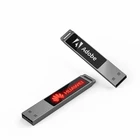 Usb Disk Flash Drive New Design Zinc Alloy Led Light Usb Disk 32gb Key Usb Flash Drive