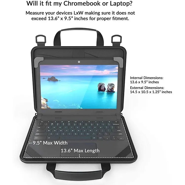 product laptop table productive case for most 13 14 laptops and tablets laudtec-2