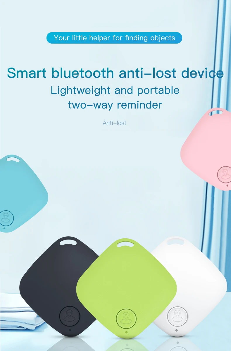 mobile phone gps anti-lost recording tracking smart bluetooth anti-lost device
