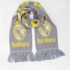 Scarf Fan Scarf Wholesale Customized Logo Polyester Printing Football Knitted Fans Scarf Sport Team Decorative Scarf
