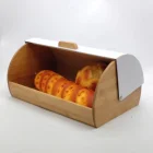 Accessories Vintage Kitchen Accessories Bamboo Lid Vintage Metal Storage Bread Box