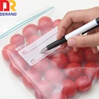 Flat Food Bag Bags Food Resealable Flat Food Packaging Zip Bag Clear Transparent Freezer Bag Plastic Ziplock Bags