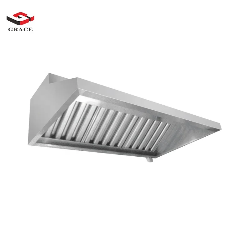 commercial stainless steel kitchen exhaust hoods