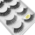 Beauty Eyelash World Beauty Wholesale Private Label Strip 3d Faux Mink Eyelash False Lashes