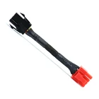 2 Pci Express Mainboard CPU Power Supply Video Card 6pin Male To 6 2 Pin Female Pci Express Power Extension Cable