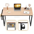 Furniture Computer Industrial Desk L-Shaped Corner Table Furniture Industrial Wood And Metal Sturdy Computer Desks
