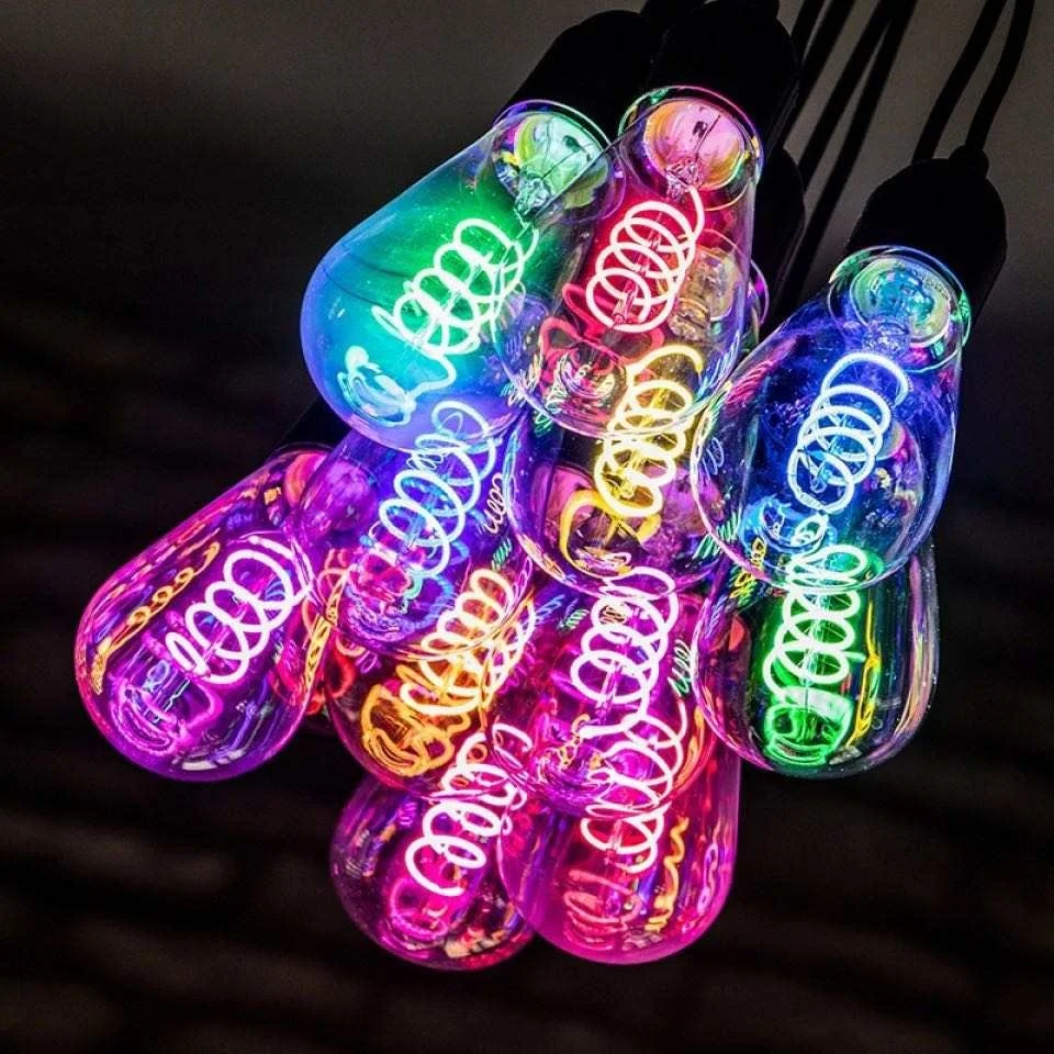 funky light globes