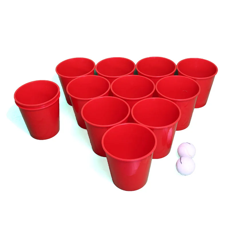 Giant Yard Pong Game Set Carry Bag Outdoor Backyard Game, Yard Pong