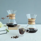 Coffee Brewer Highwin Factory Wholesale Diamond Type Borosilicate Manual Glass Coffee Dripper Brewer