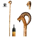 Stick Wooden Traditional Chinese Craft Walking Stick Decoration Gifts Crafts Wooden